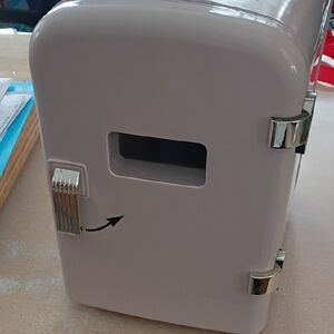 Compact White Mini Fridge